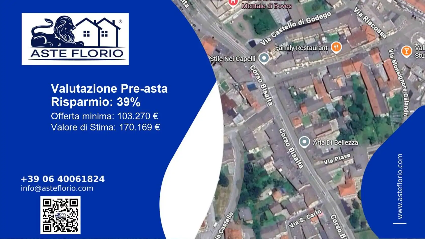 Palazzo - Stabile in asta a Boves