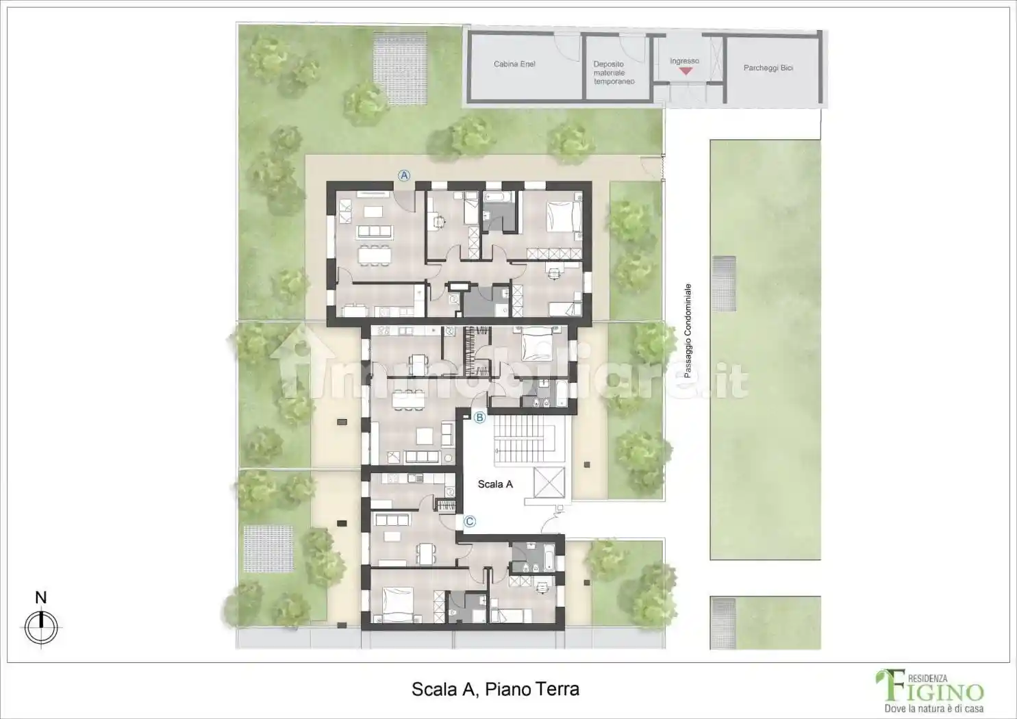 Trilocale via Ponte del Giuscano 10, Figino, Milano - foto 3
