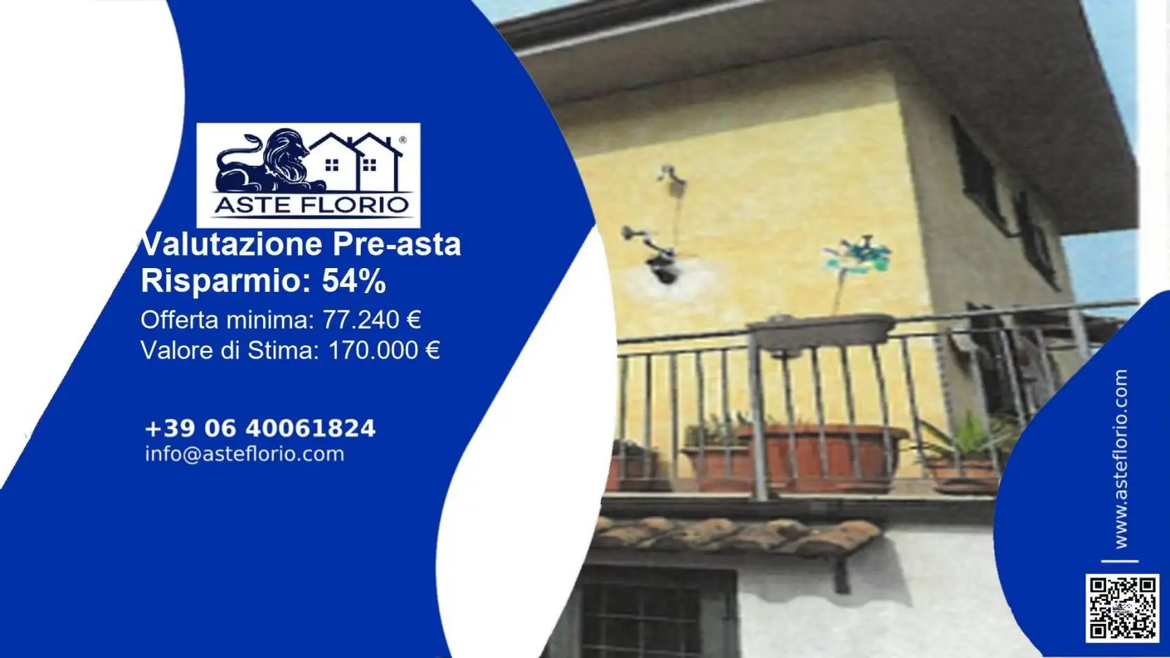 Villa in asta a Gavignano