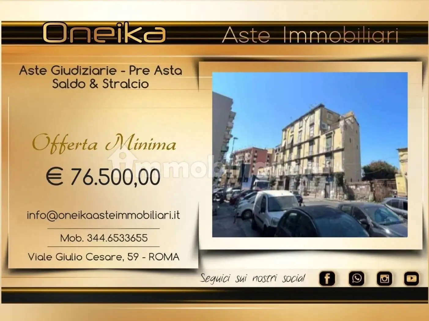 Appartamento in asta a Napoli