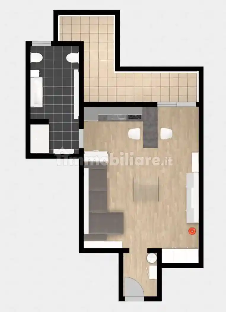 Monolocale via Cefalù, Gallaratese, Milano - foto 2