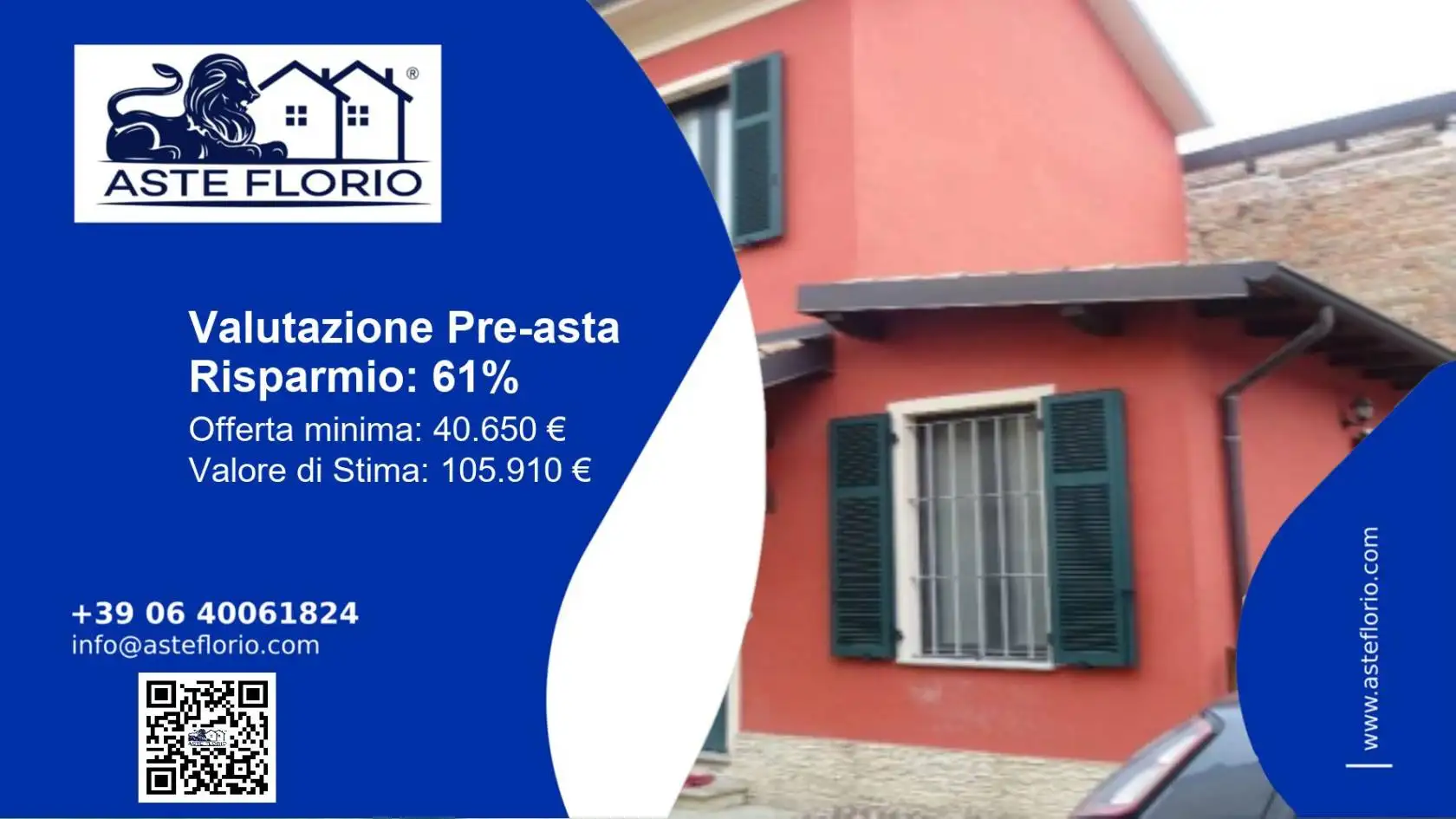 Appartamento in asta a Retorbido