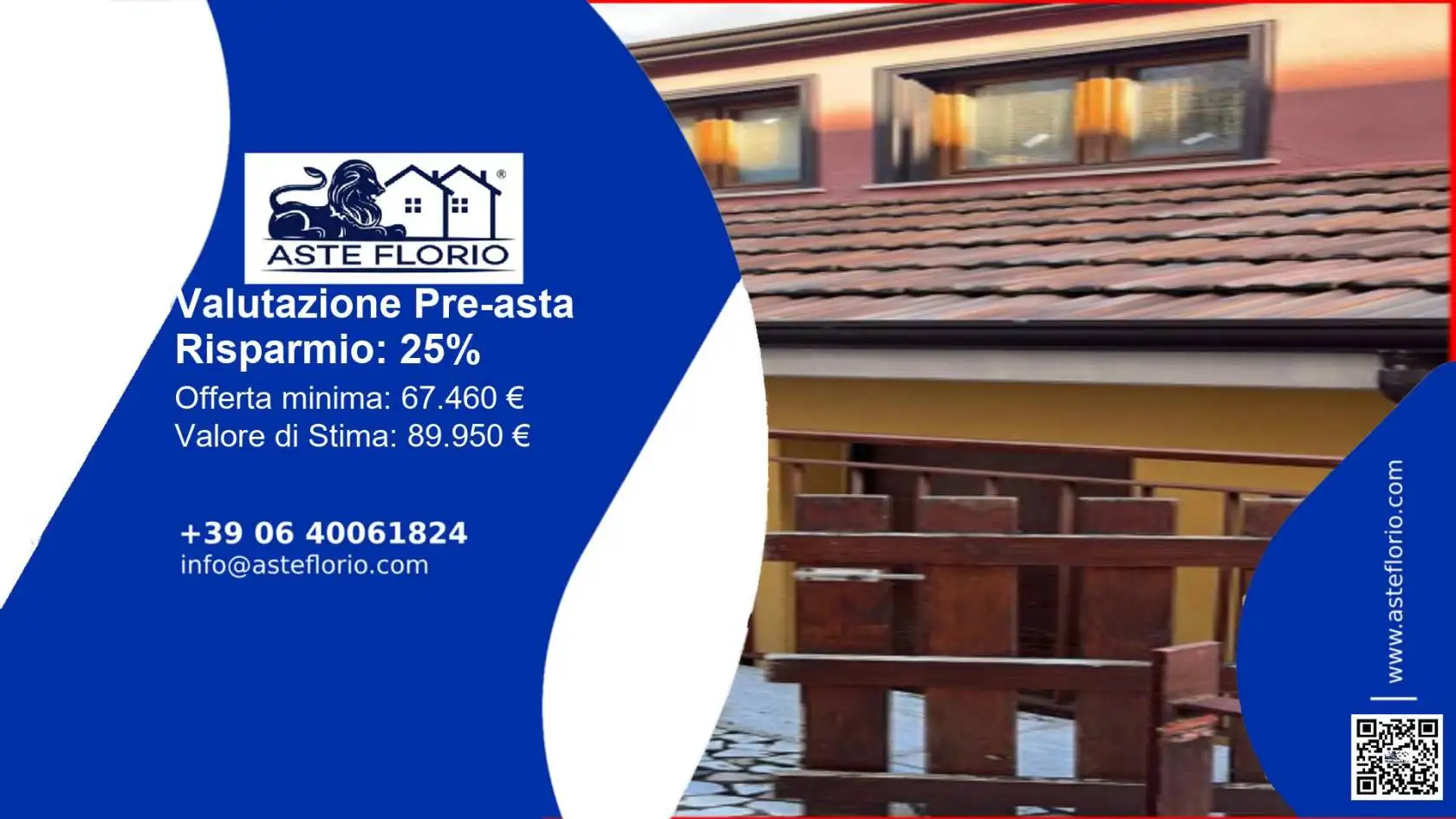 Villetta a schiera in asta a Lenola