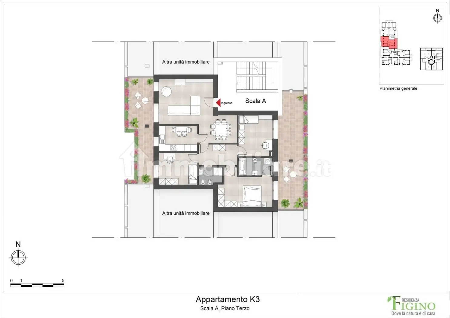 Appartamento in vendita a Milano