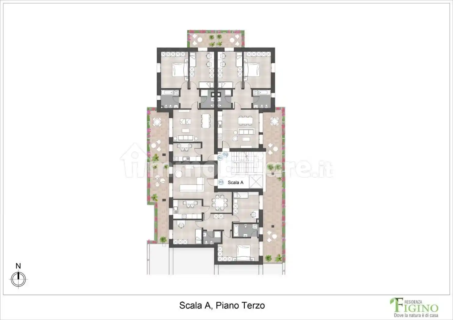 Quadrilocale via Ponte del Giuscano 10, Figino, Milano - foto 3