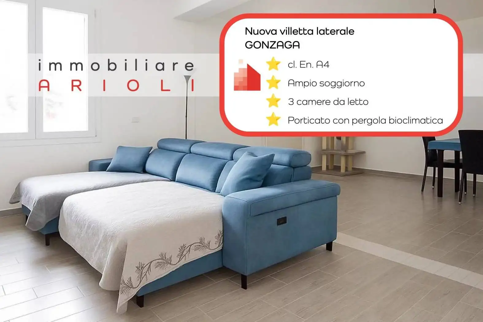 Villa in vendita a Gonzaga