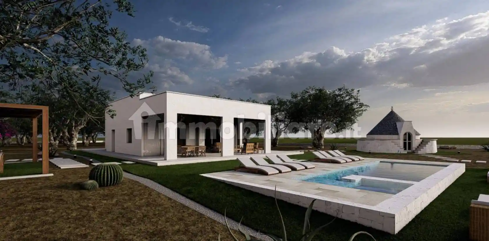 Villa unifamiliare Contrada Maresca, Campanile, Fumarola, Cavalleriza, Ostuni - foto 3