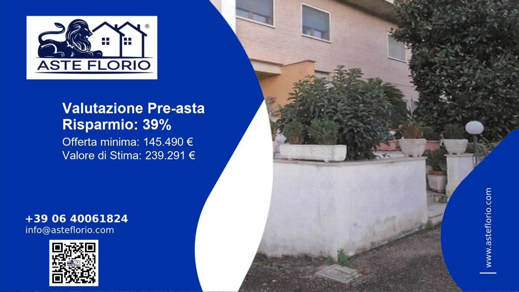 Villetta a schiera in asta a Terracina