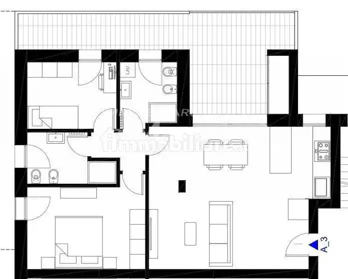 Trilocale nuovo, primo piano, Monigo, Treviso - foto 4