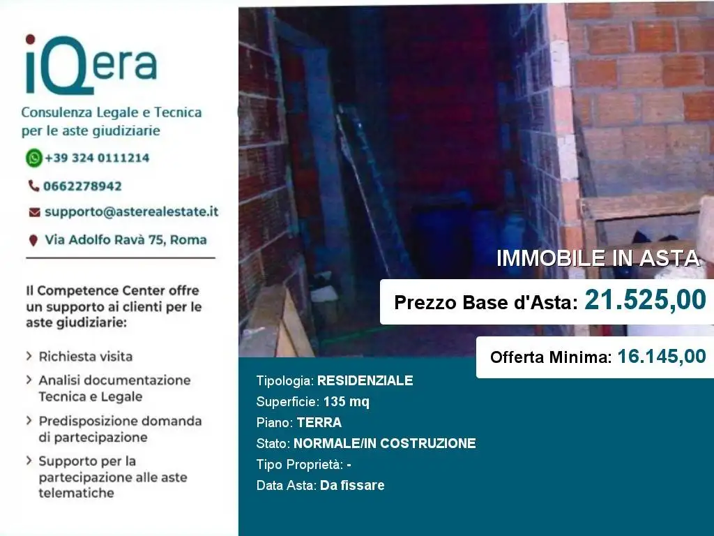 Appartamento in asta a Ferrandina