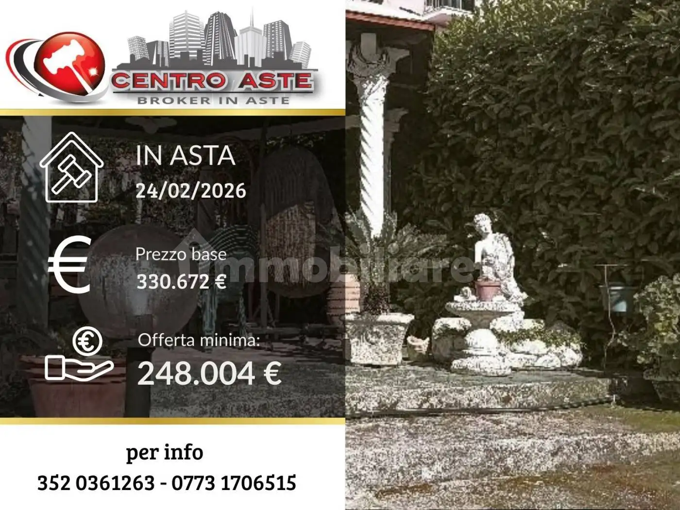 Appartamento in asta a Terracina