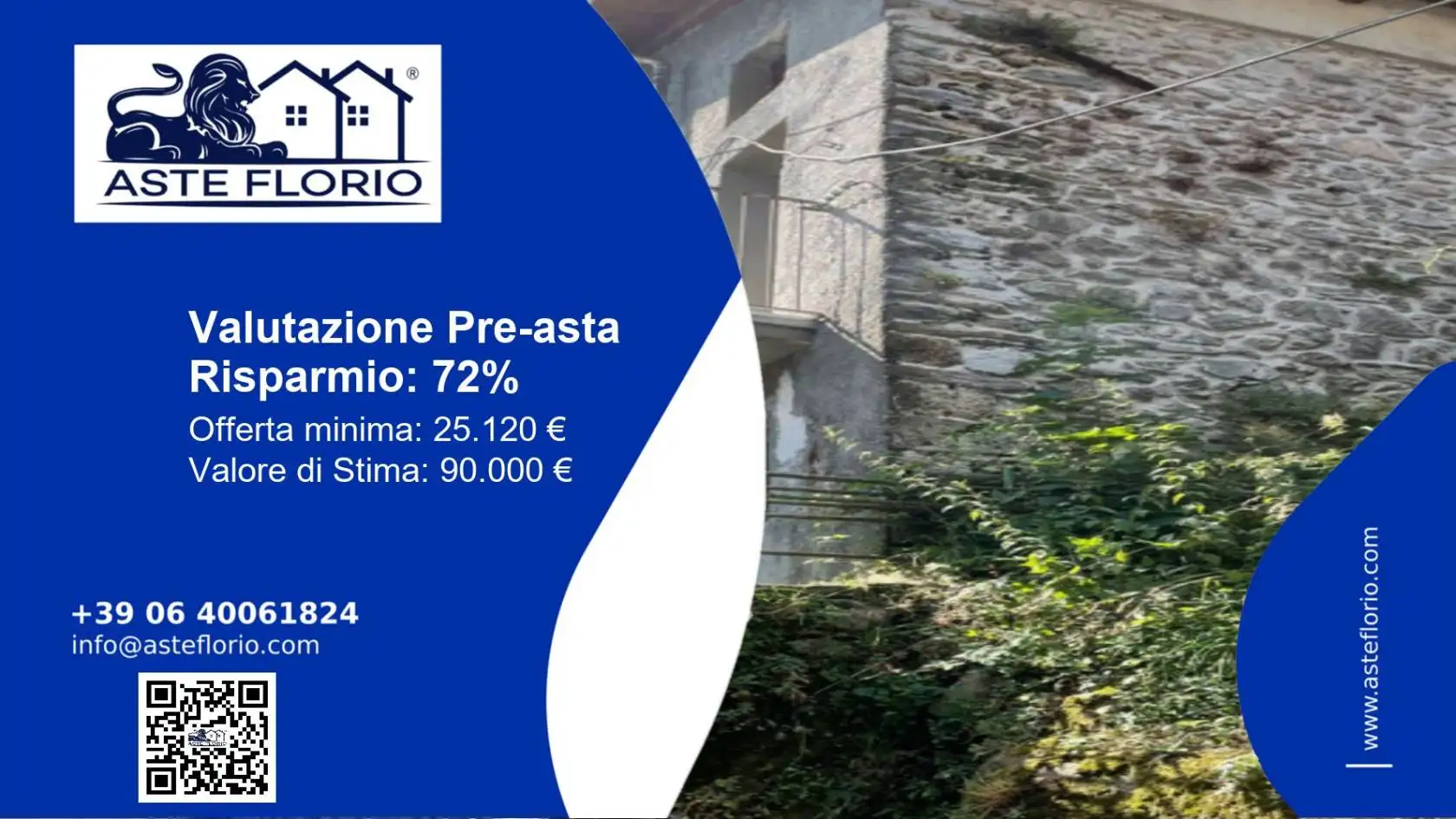 Appartamento in asta a Vagli Sotto