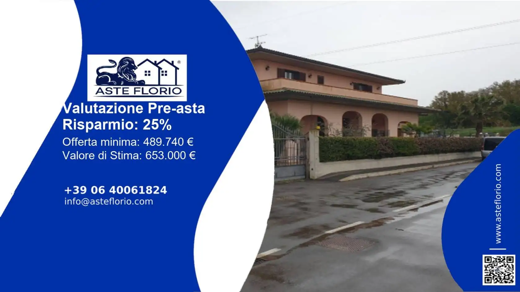 Villa in asta a Manciano