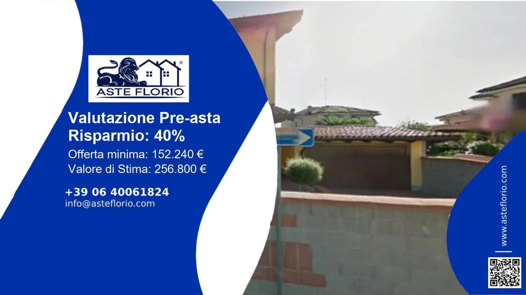 Villetta a schiera in asta a Garbagna Novarese