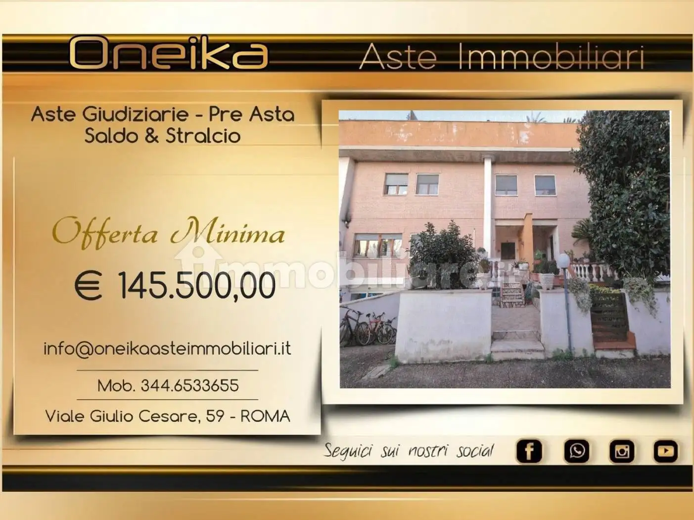 Villetta a schiera in asta a Terracina