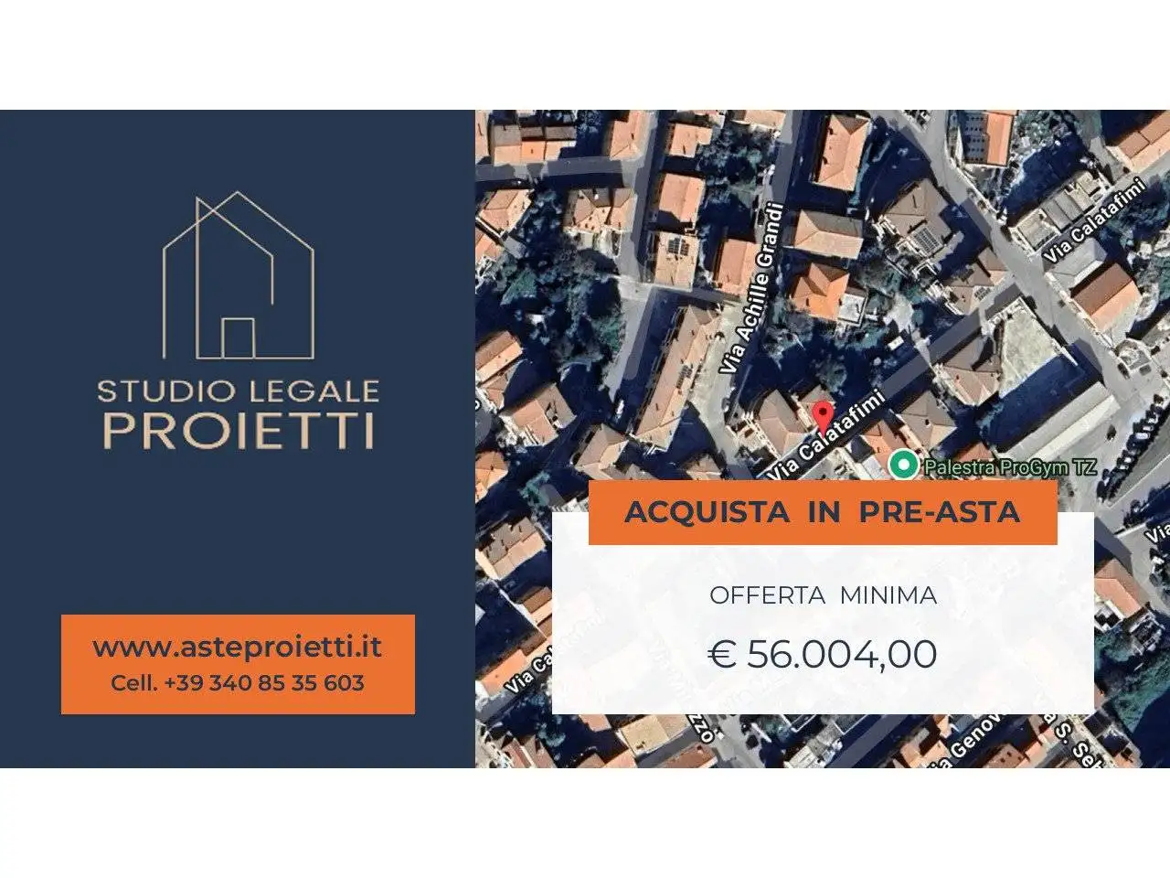 Appartamento in asta a Tempio Pausania