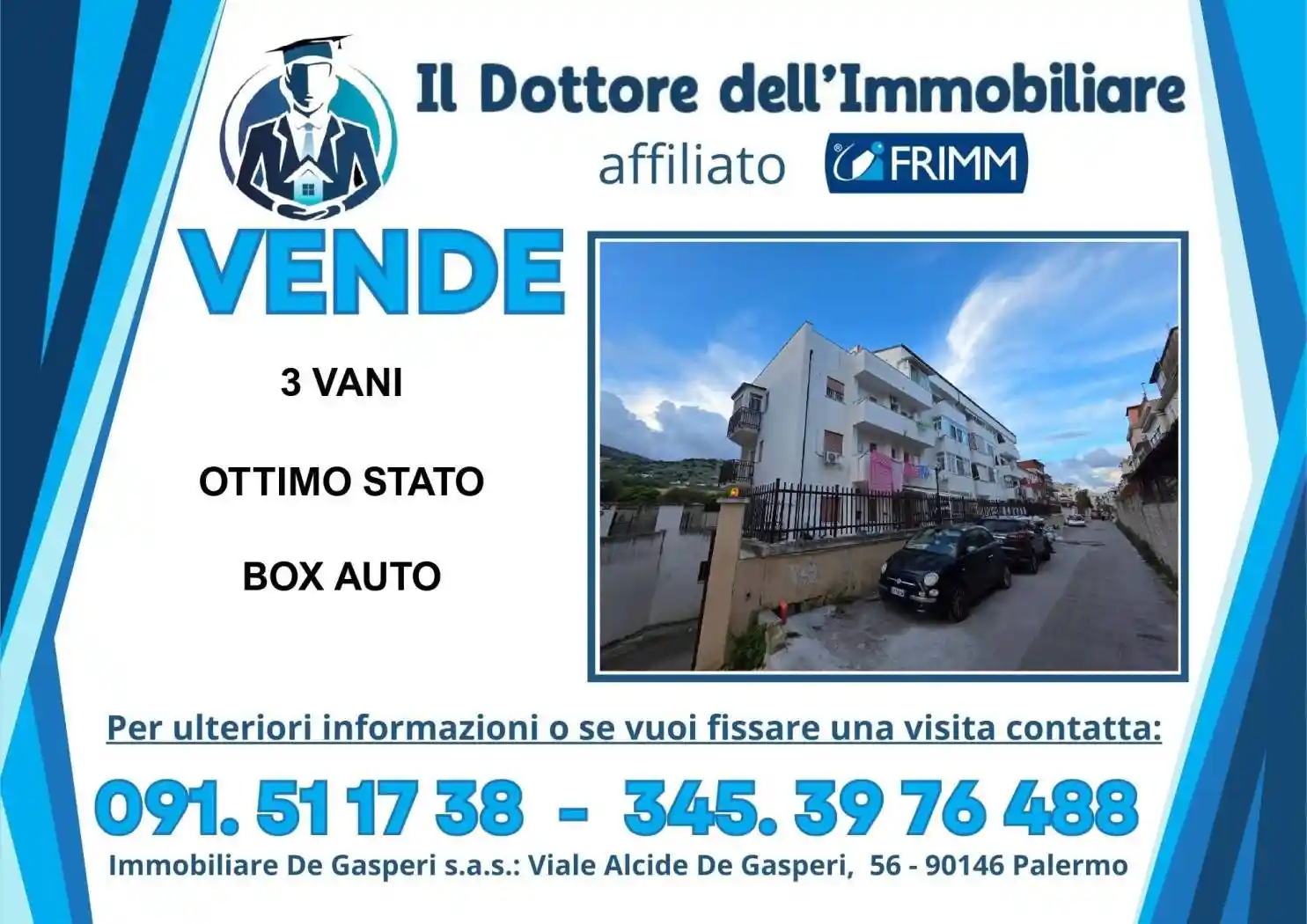 Appartamento in vendita a Palermo