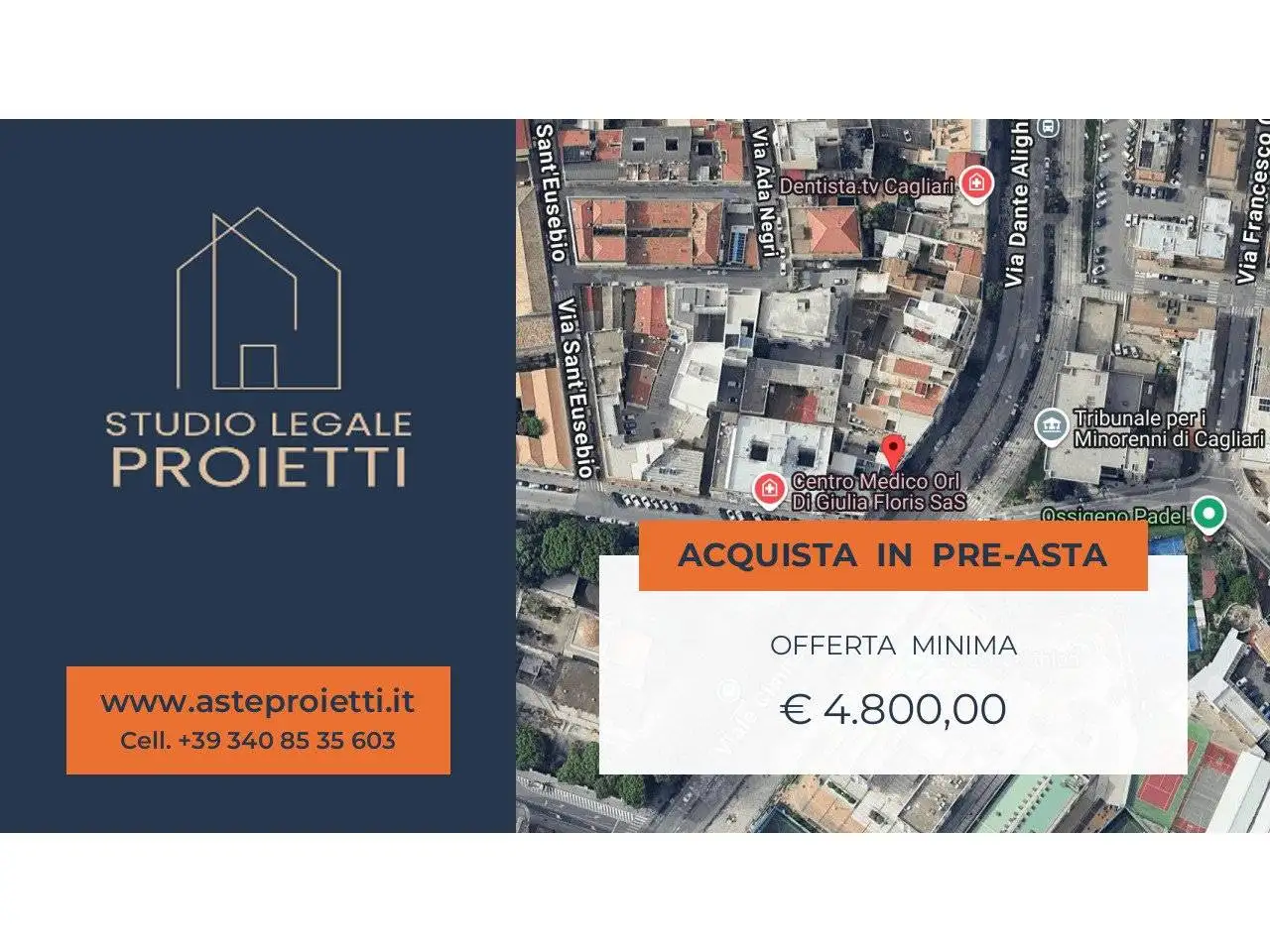 Appartamento in asta a Cagliari