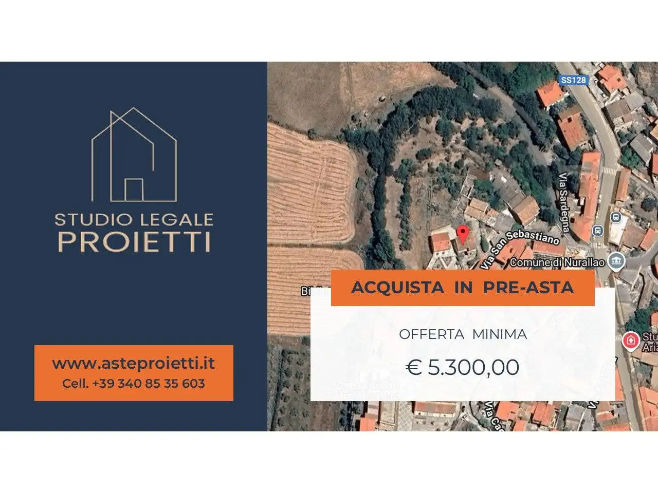 Appartamento in asta a Nurallao