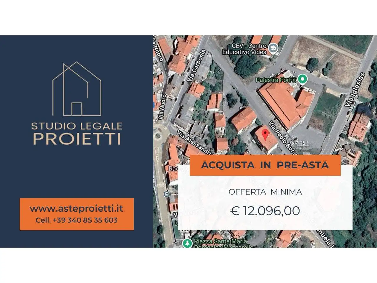 Appartamento in asta a Guspini