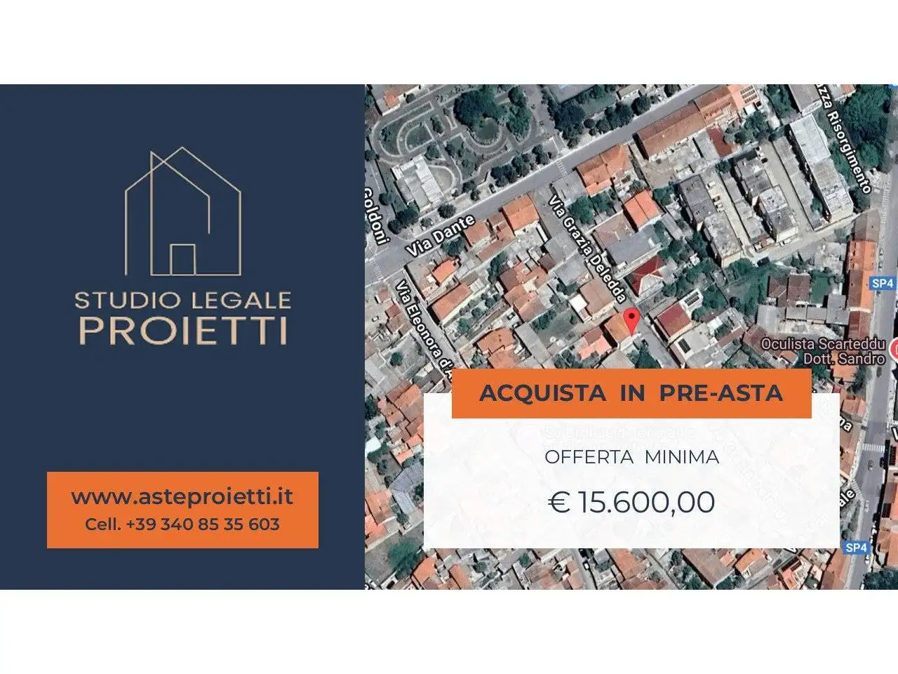 Appartamento in asta a San Gavino Monreale