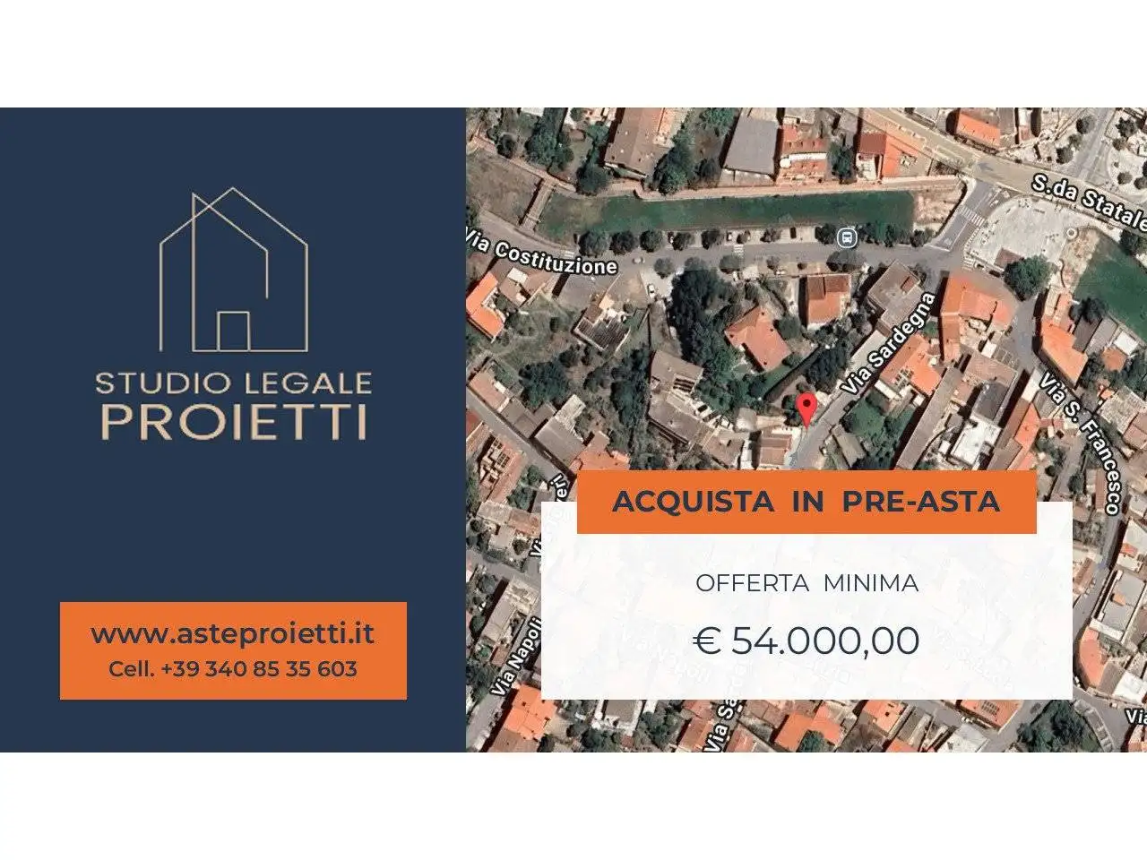 Appartamento in asta a Teulada