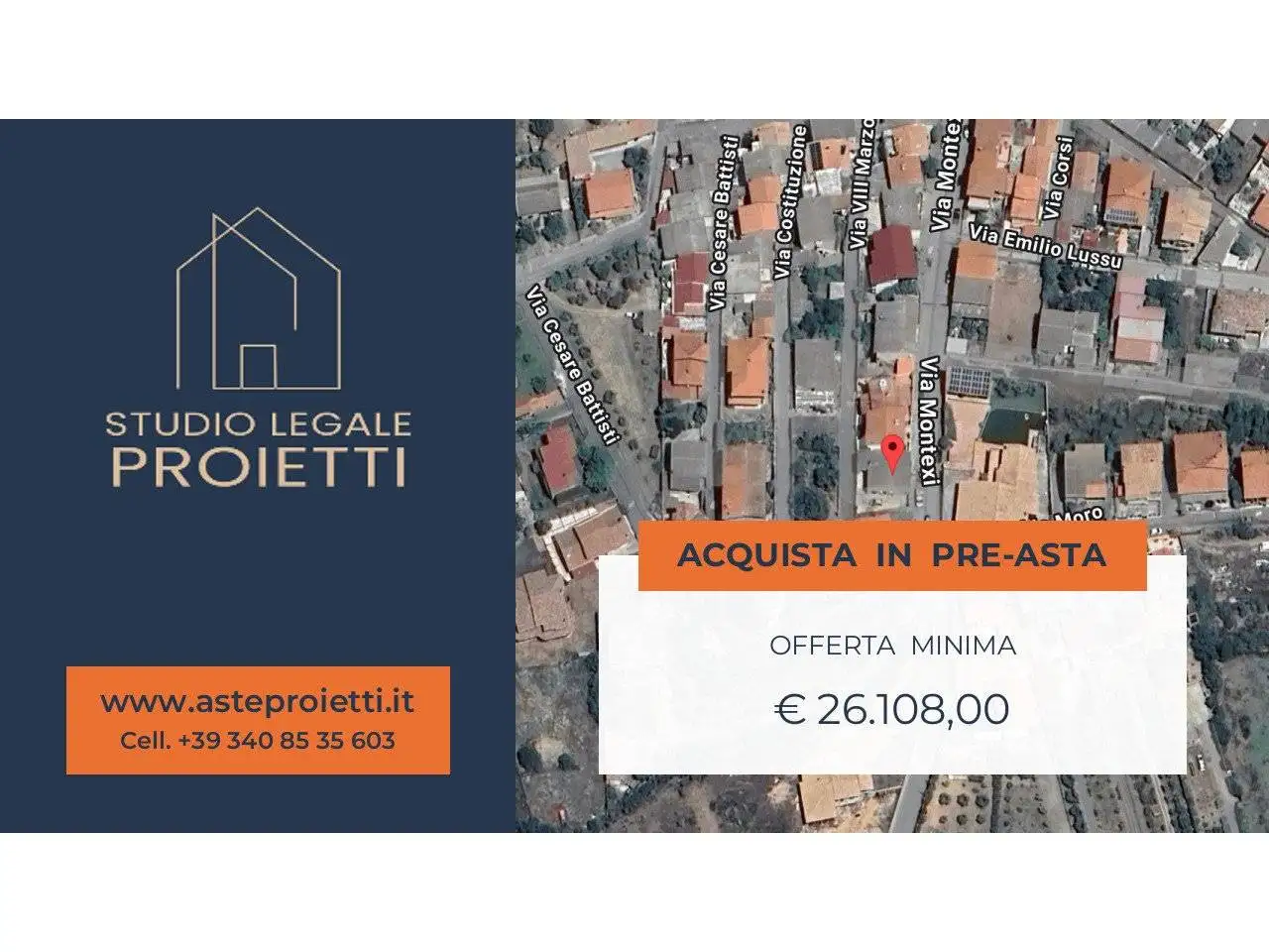 Appartamento in asta a Villamassargia