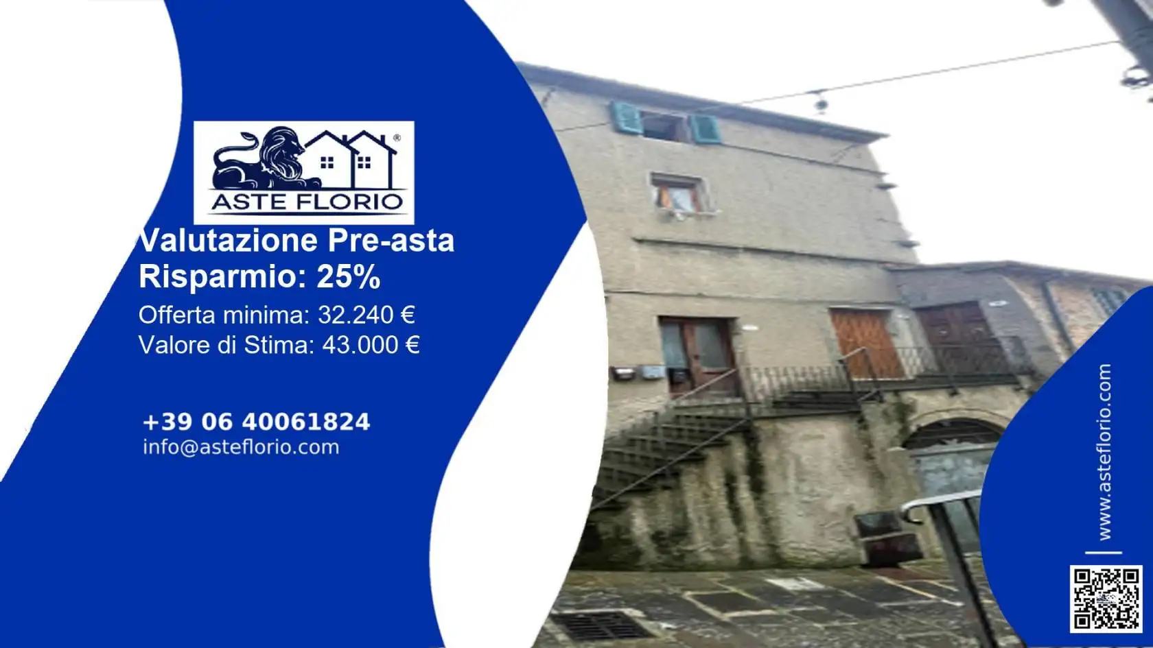 Appartamento in asta a Arcidosso