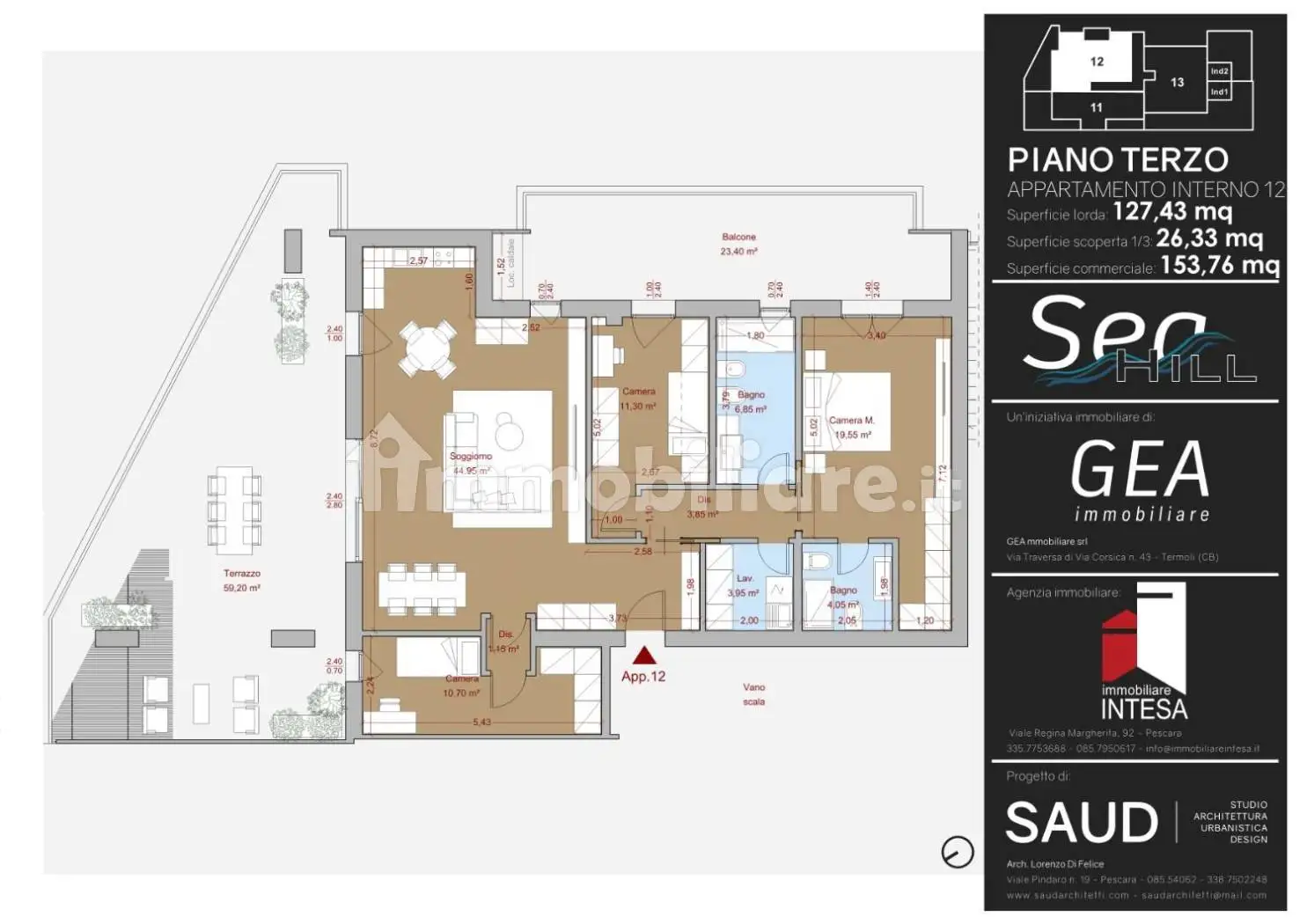 Appartamento in vendita a Pescara