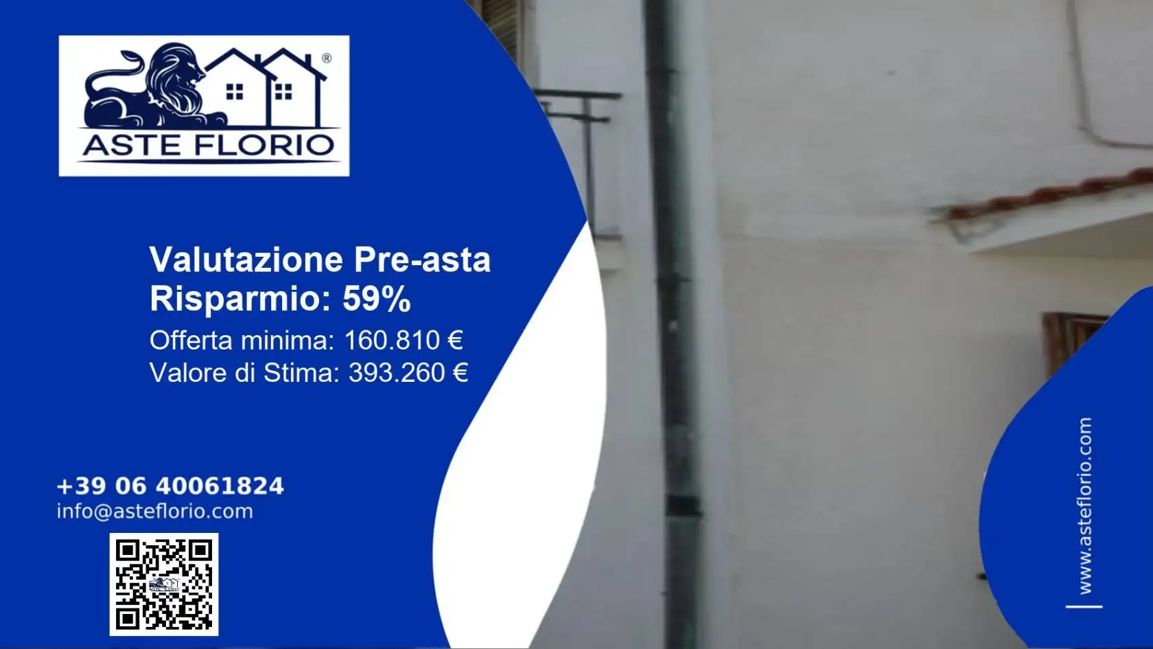 Villa in asta a Capo d'Orlando