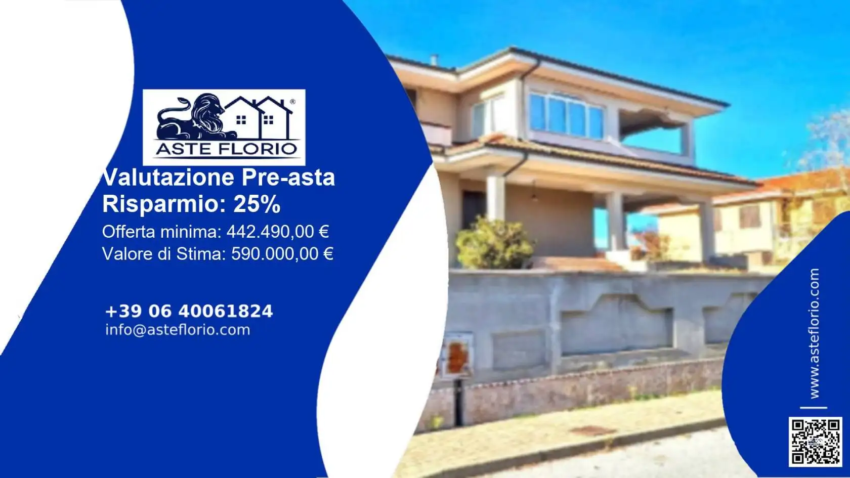 Villa in asta a Bene Vagienna