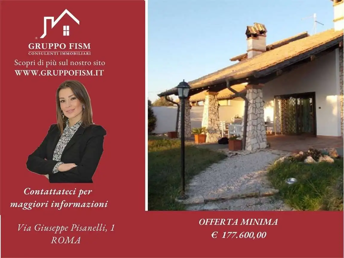 Villetta a schiera in asta a Pomezia