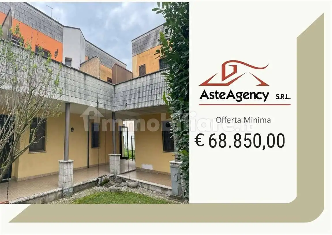 Villetta a schiera in asta a Pegognaga