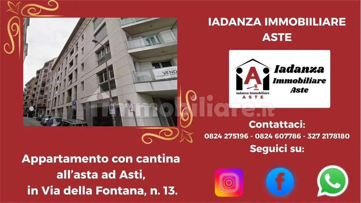 Appartamento in asta a Asti