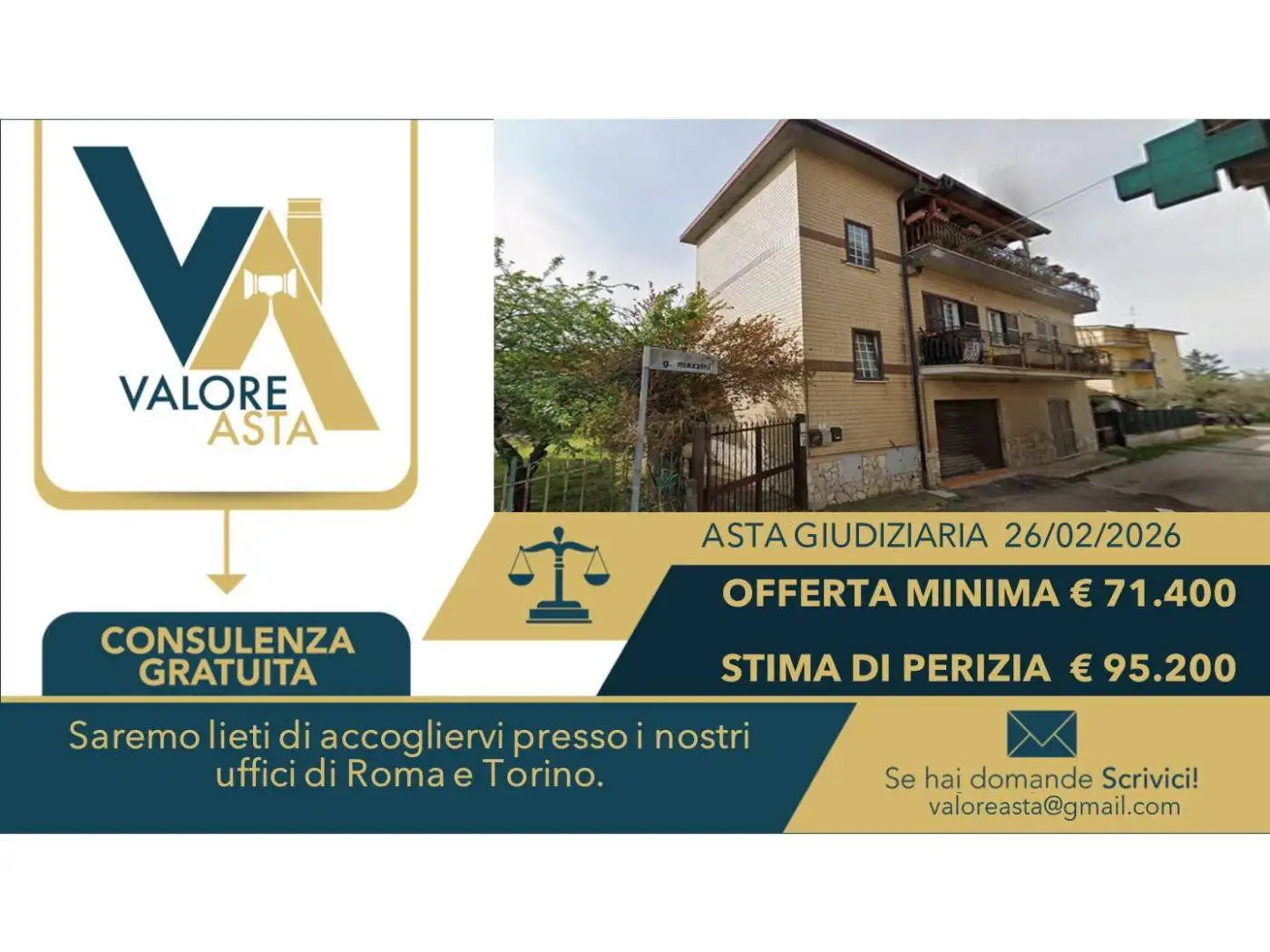 Appartamento in asta a Montelibretti