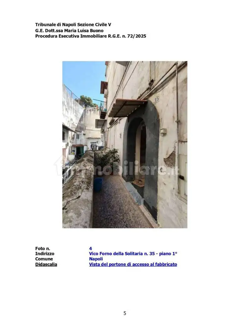 Appartamento in asta a Napoli