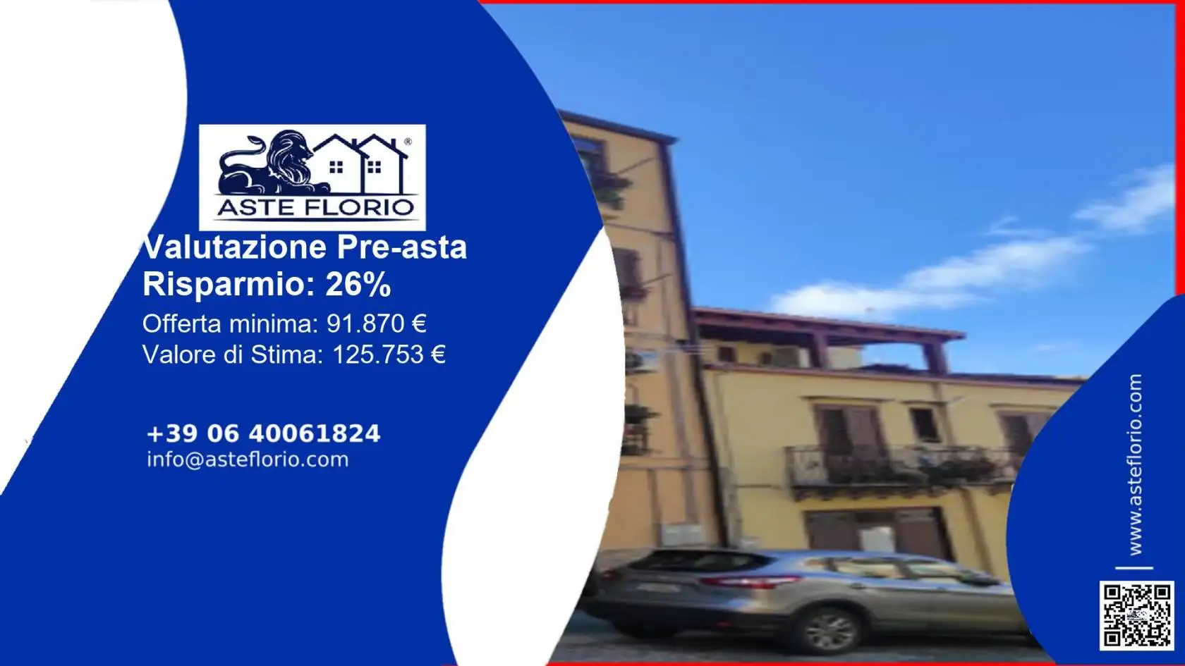 Appartamento in asta a Corleone