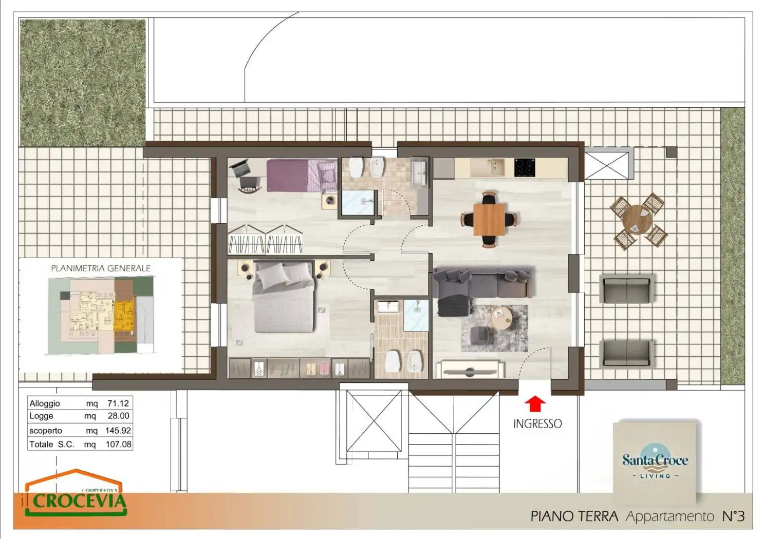 Appartamento in vendita a Fano