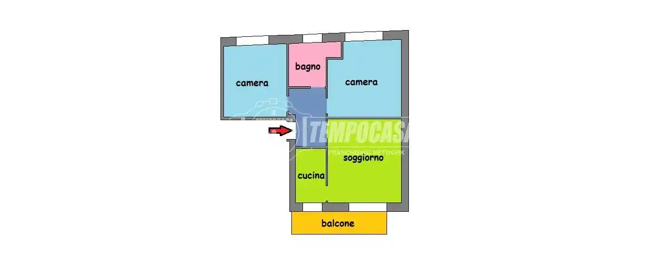 Trilocale via Giuseppe Garibaldi 8, Cupra Marittima - foto 2