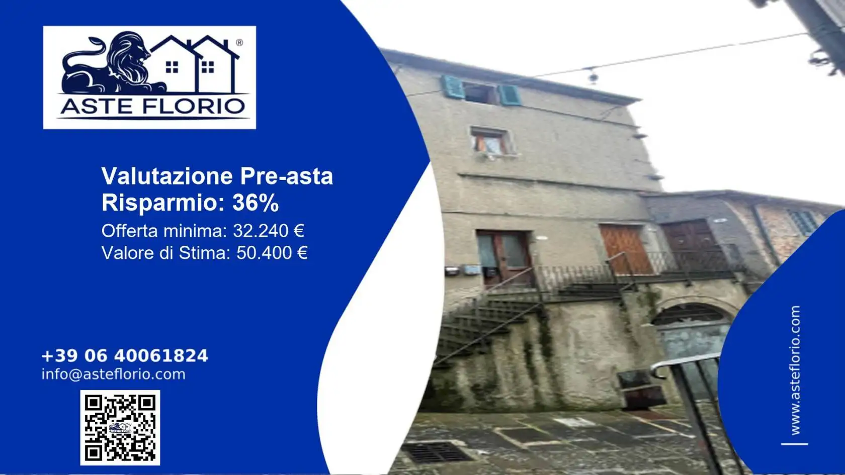 Appartamento in asta a Arcidosso