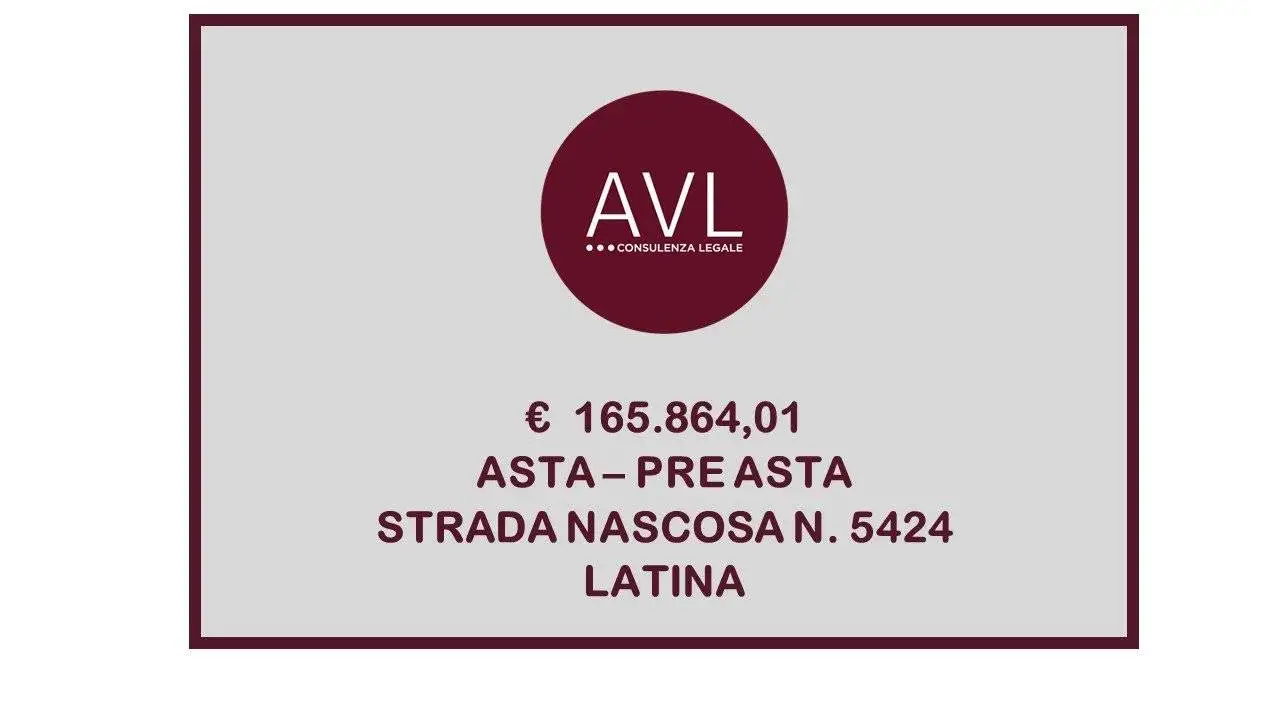 Villa in asta a Latina