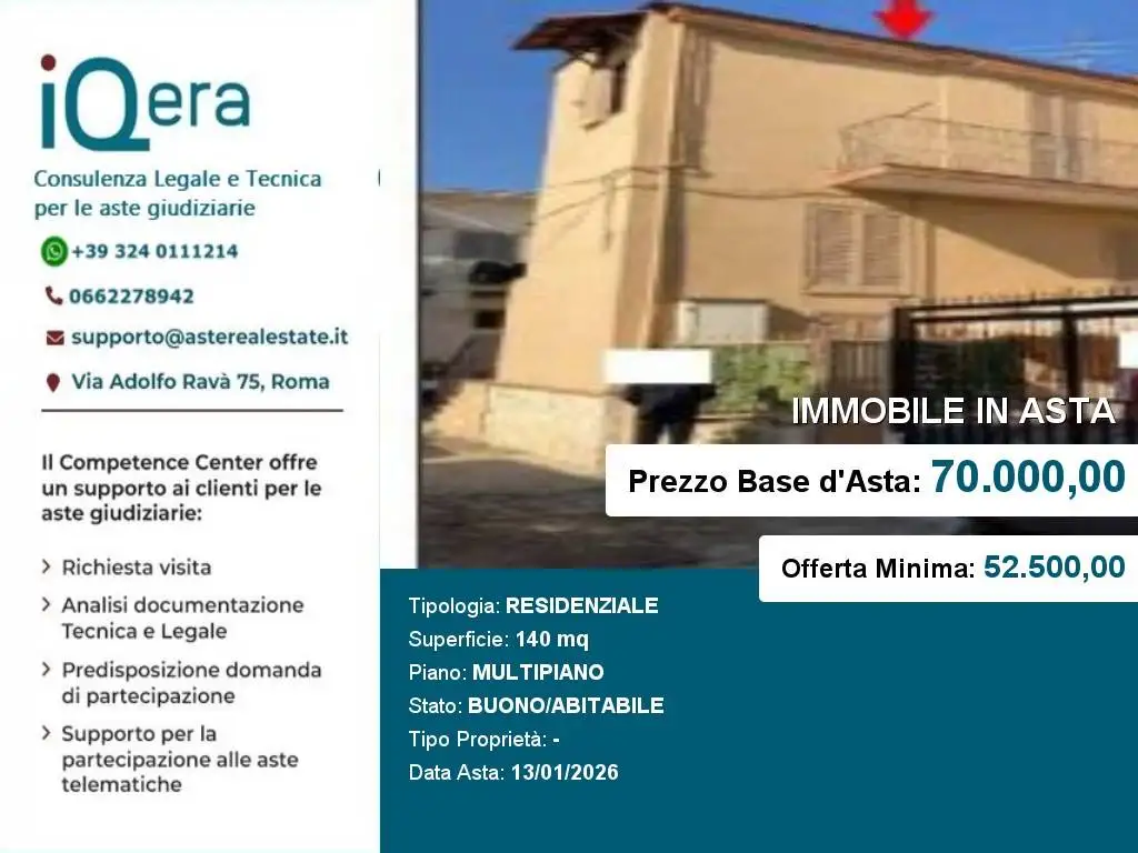 Appartamento in asta a Cardito