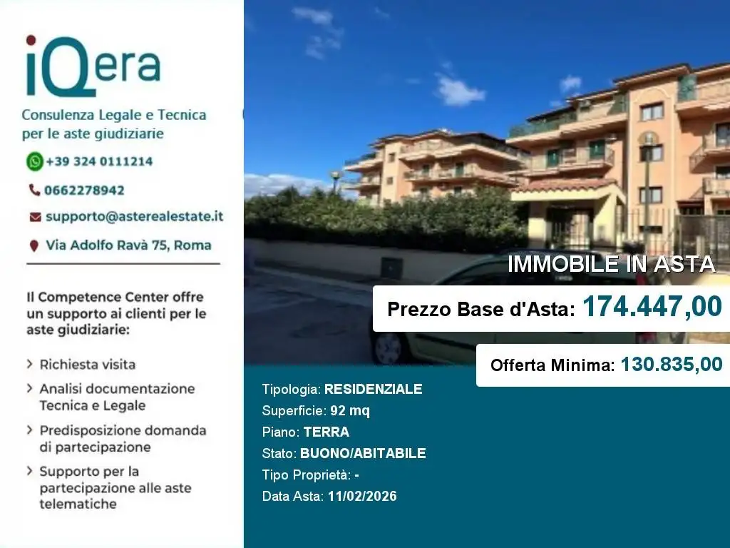 Appartamento in asta a Ficarazzi