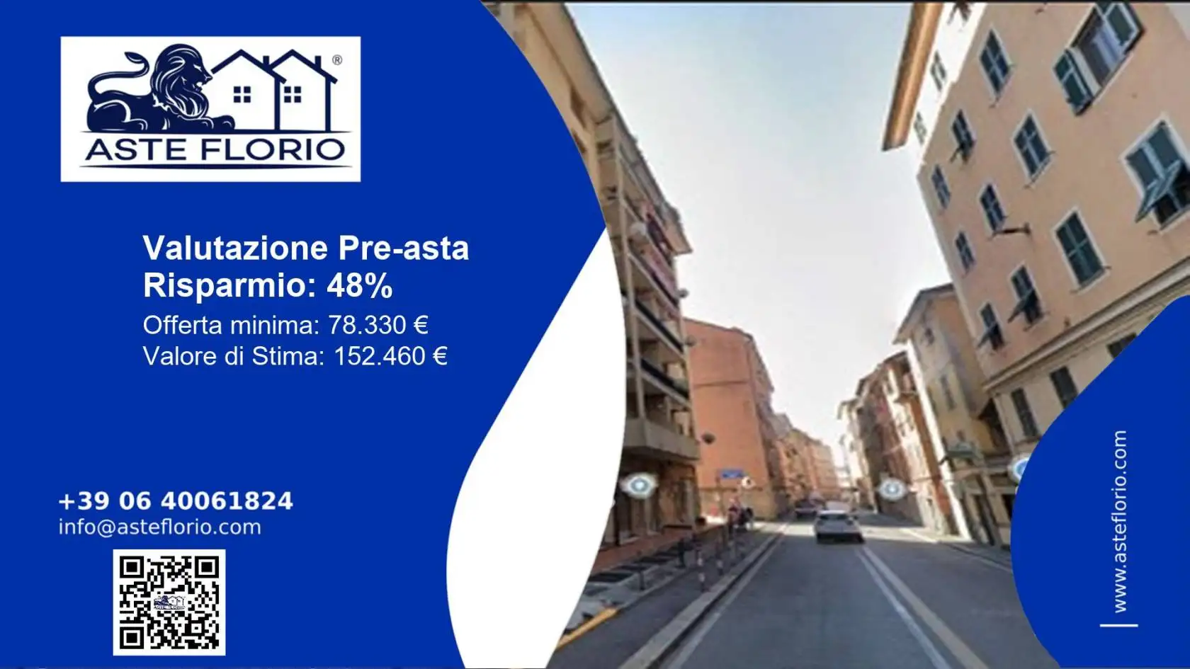 Appartamento in asta a Genova