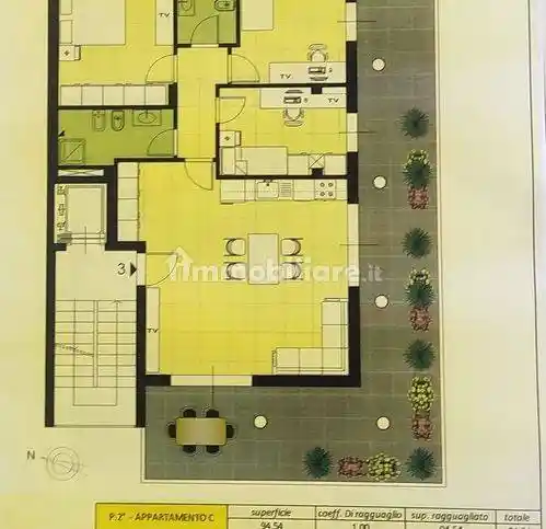 Trilocale via Vecchia Carmiano, Rudiae - Casermette, Lecce - foto 4