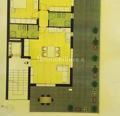 Trilocale via Vecchia Carmiano, Rudiae - Casermette, Lecce - foto 5