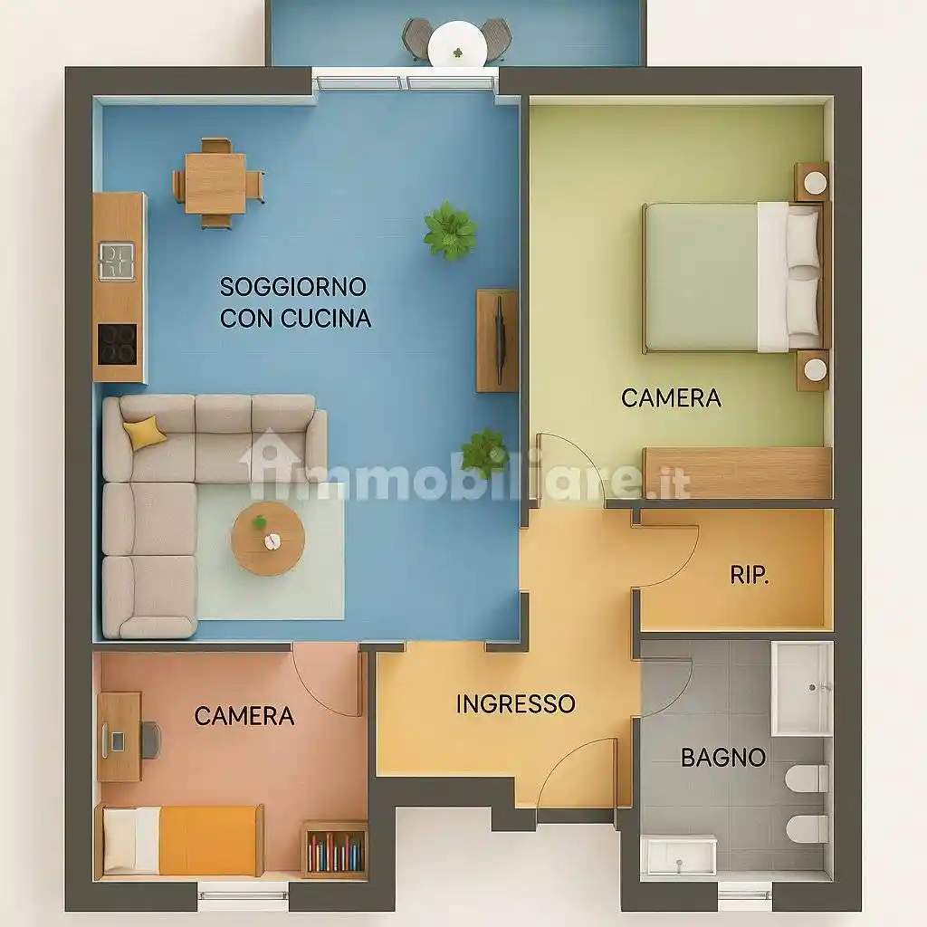 Quadrilocale via Giovanni Amendola 44, Centro, Siderno - foto 4