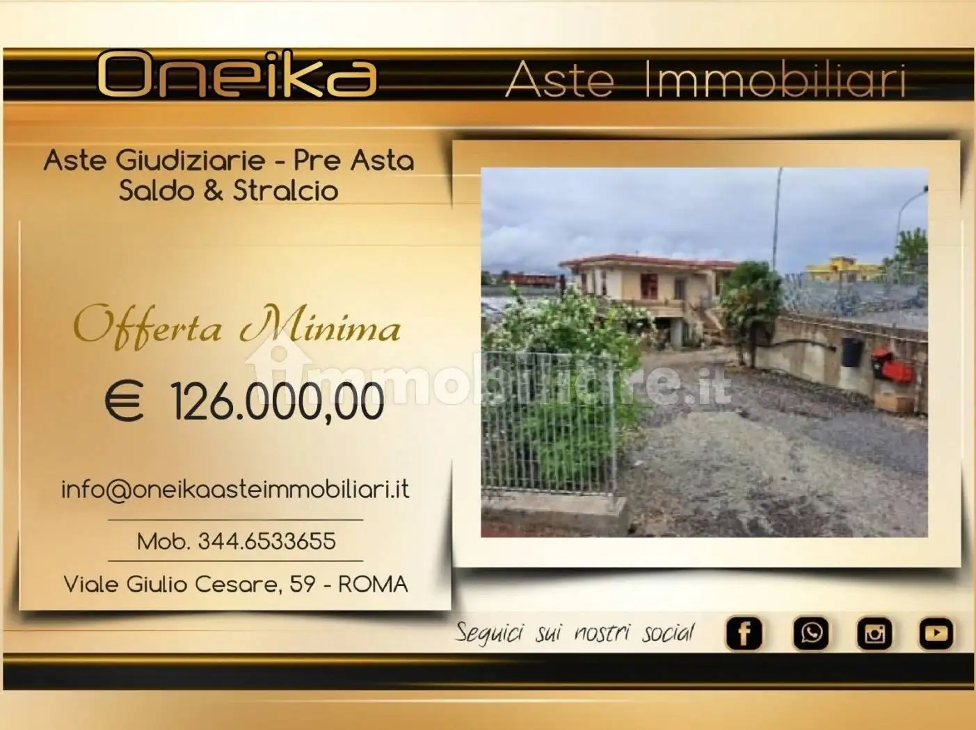 Villa in asta a Angri