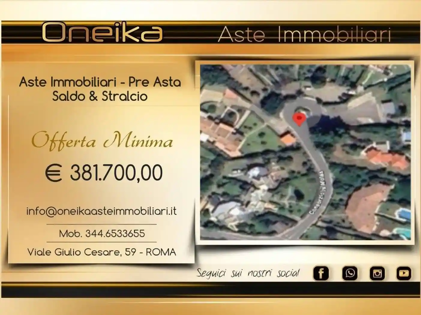 Villa in asta a Pula