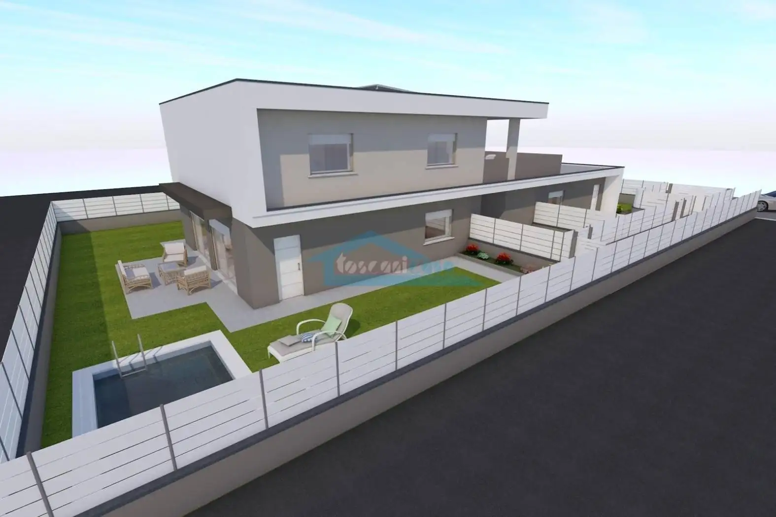 Attico nuovo, 137 m², Centro, Erbusco - foto 3